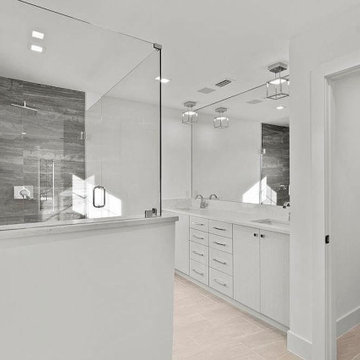 2000’s Modernized Ranch Style Bathroom Remodel in Los Angeles, CA