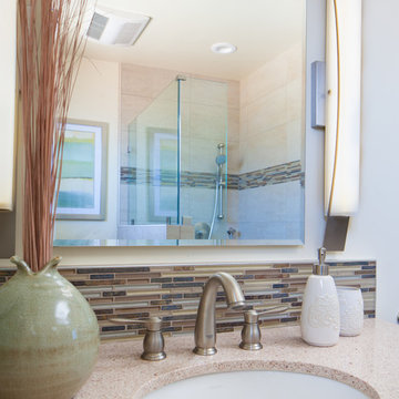 Master Bathroom Remodel with Linear Drain - CairnsCraft Design & Remodel