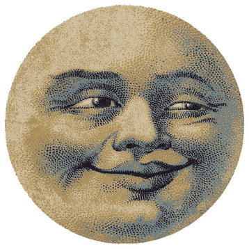 Moon Face Rug