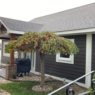 Exterior Home Renovation Using James Hardie Siding in White Lake, Michigan