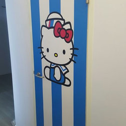 "Hello Kitty" Residential Bomb Shelter Installation - Prints & Posters