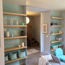 Salon Déco Bleu Aqua