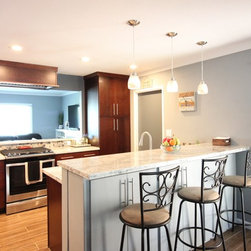 Contemporary Espresso - Kitchen Products