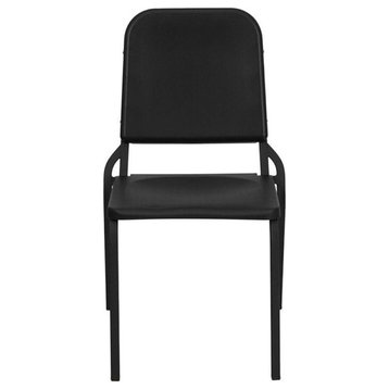 Scranton & Co Stacking Chair in Black