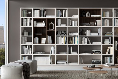 Inspiration for a home office remodel in Miami
