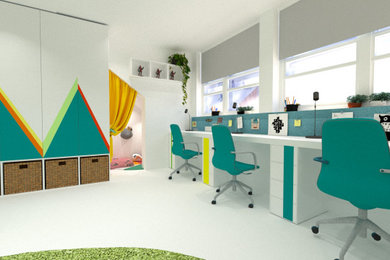 This is an example of a kids' bedroom.
