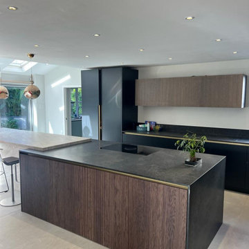 Richmond family home new open plan kitchen/living space