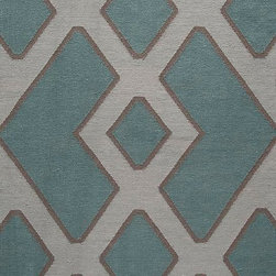 Cotton Dhurrie 555 Turquoise - Rugs