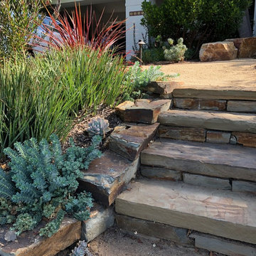Santa Monica Front with Stone Steps