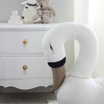 Baby Girl Swan Nursery