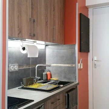 appartement des années 30 restructuré en deux studios