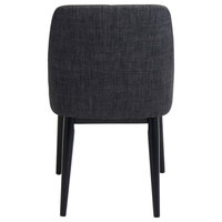 LumiSource Tintori Dining Chairs in Charcoal, Set of 2