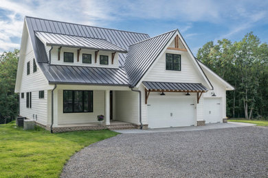 Example of an exterior home design in Other