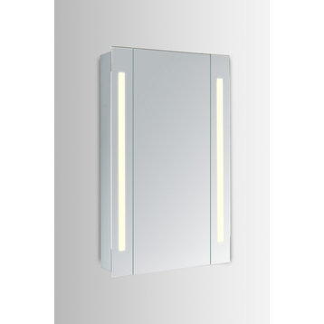 Elegant Lighting MRE8012 Modern Elixir Mirror Silver