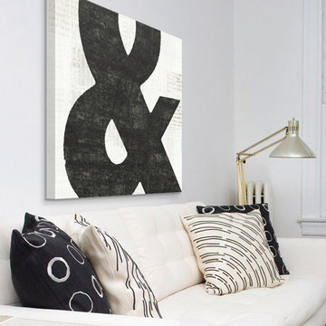 Punctuated Black Square III, by Michael Mullan