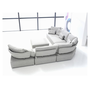 Pandore Modular Modern Sectional Sofa by Famaliving California