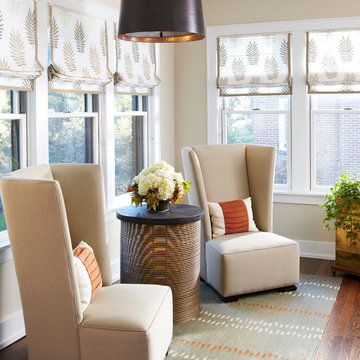 Tribal Beads flat weave rug--designed by Julie Dasher Rugs