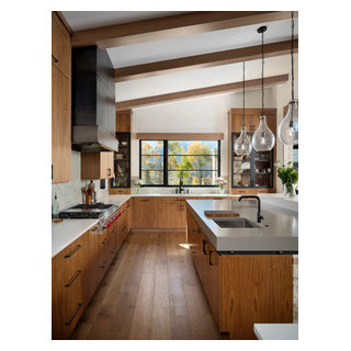 Modern Mountain at Angler Mountain - Rustic - Kitchen - Denver - by ...
