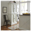 Homestyles Seaside Lodge Wood Pantry in Off White