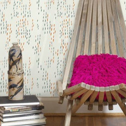 The Souwester :: Copper and Patina - Wallpaper