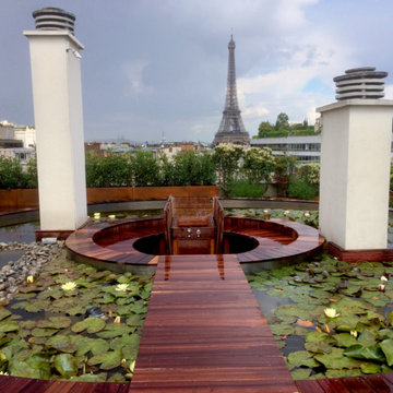 Terrasse à Paris 16