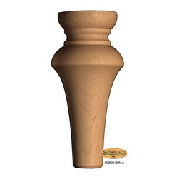 Tapered Bun Foot by Art for Everyday - Showplace Cabinets - Kitchen Cabinetry