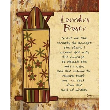 Laundry Prayer Board Print