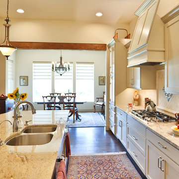Kitchen - Hill Country Stone Ranch Home