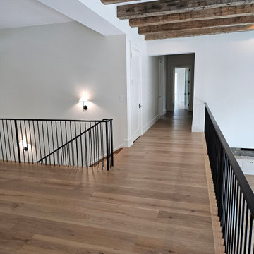 Project #119 | White Oak Staircase with Stacked Bullnose Detail