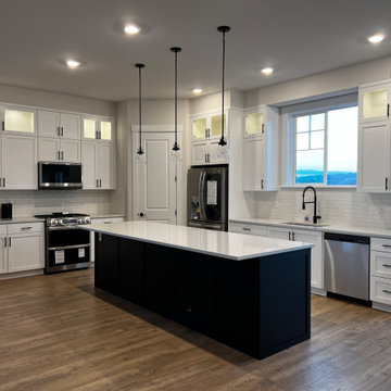 White Kitchen Cabinet Upgrade in Irvine