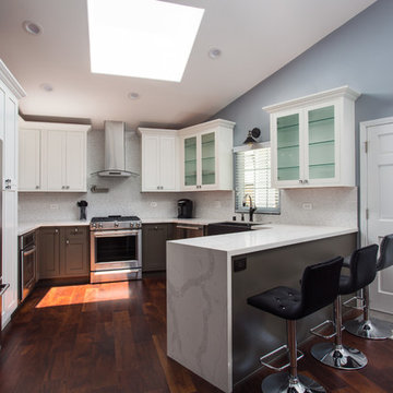 Satisfied Customers and Beautiful Custom Kitchen and Bathrooms