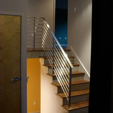Staircases- Rod bar railing