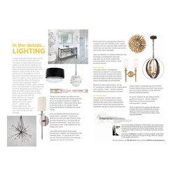 Interior Design Articles - Lighting