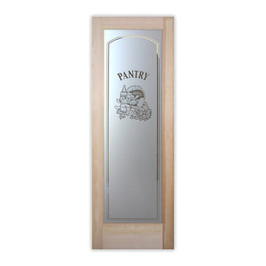 Pantry Door Pantry Goods Etched Glass Door 24x80x1 38