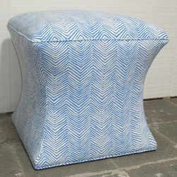 Custom Curved Ottomans - Footstools And Ottomans