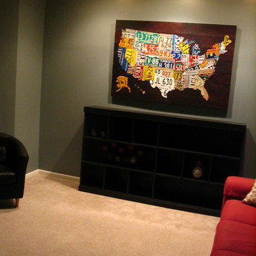 License Plate Map of the USA