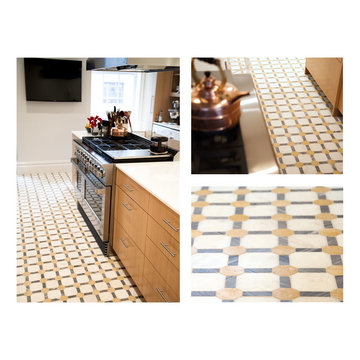 Kitchen - Custom Mosaic Floor
