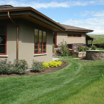 Natural Stone Mountain Landscape