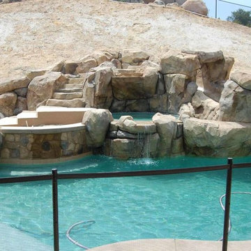 Pools, Waterfalls & Slides