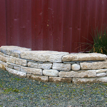 Recycled Concrete "Urbanite" Mock-Ups