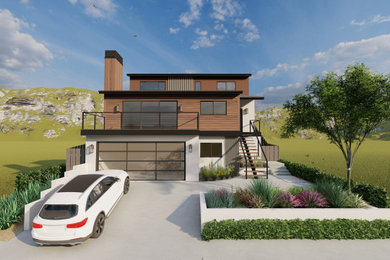 San Juan Capistrano / David Michael Designs / Modern Style Home on a hillside