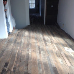 Reclaimed barn wood - Hardwood Flooring