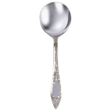 Kirk Stieff Sterling Silver Lady Claire Cream Soup Spoon