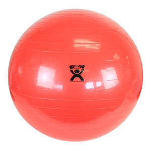 red inflatable ball