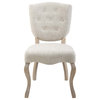 Array Vintage French Upholstered Dining Side Chair EEI-2878-BEI