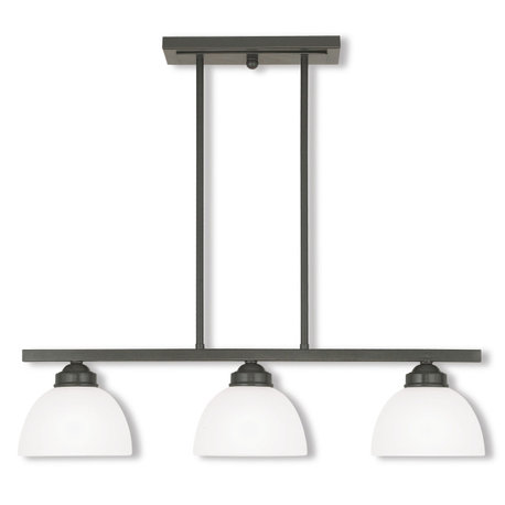 Somerset 3 Light English Bronze Linear Chandelier (4226-92)