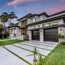 Backyard and Driveway