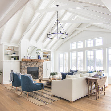 Transitional Living Room