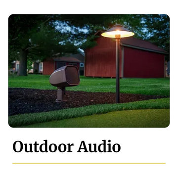 Landscape lighting and audio