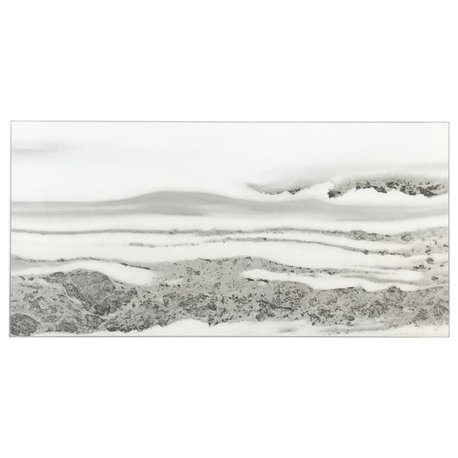 Nature 4 in x 8 in Glass Subway Tile in Urban Corteccia, Set of 60